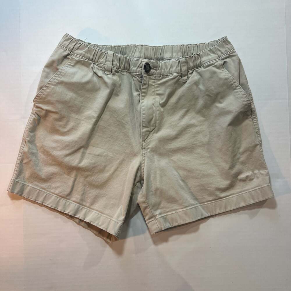 Chubbies The Khakinators Elastic Waist Stretch Twill Shorts Medium 5.5 inseam